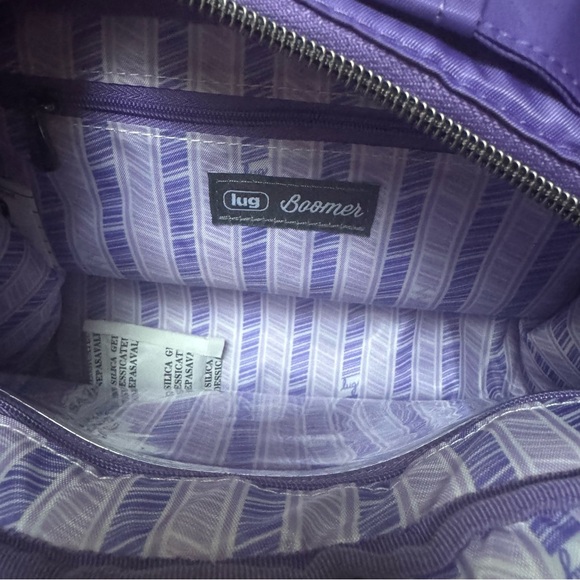 NWT Lug Boomer Crossbody - Amethyst Purple - Picture 3 of 5